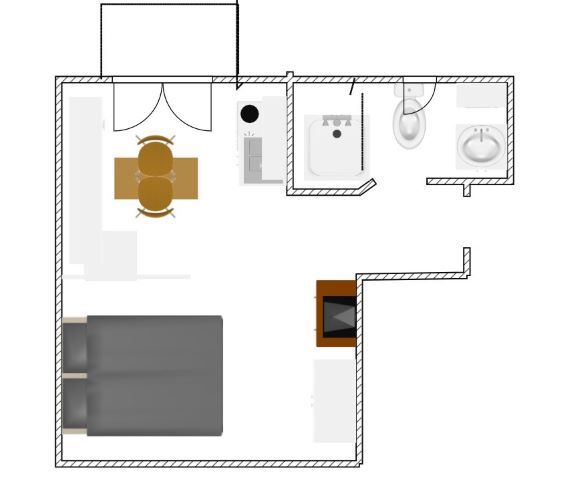 STUDIO w/balcony by MM1 Sesto FS